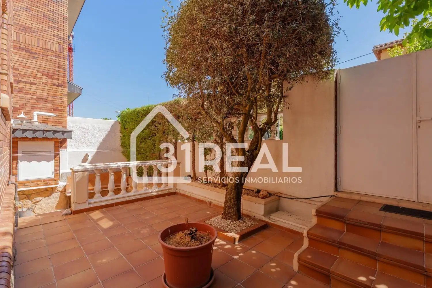 Terraza de Casa o chalet en venta en Madrid con Aire acondicionado, Calefacción y Jardín privado