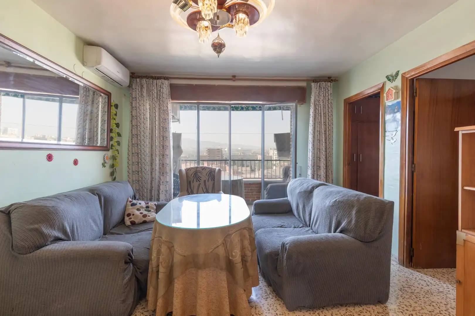 Sala de estar de Piso en venta en Granada