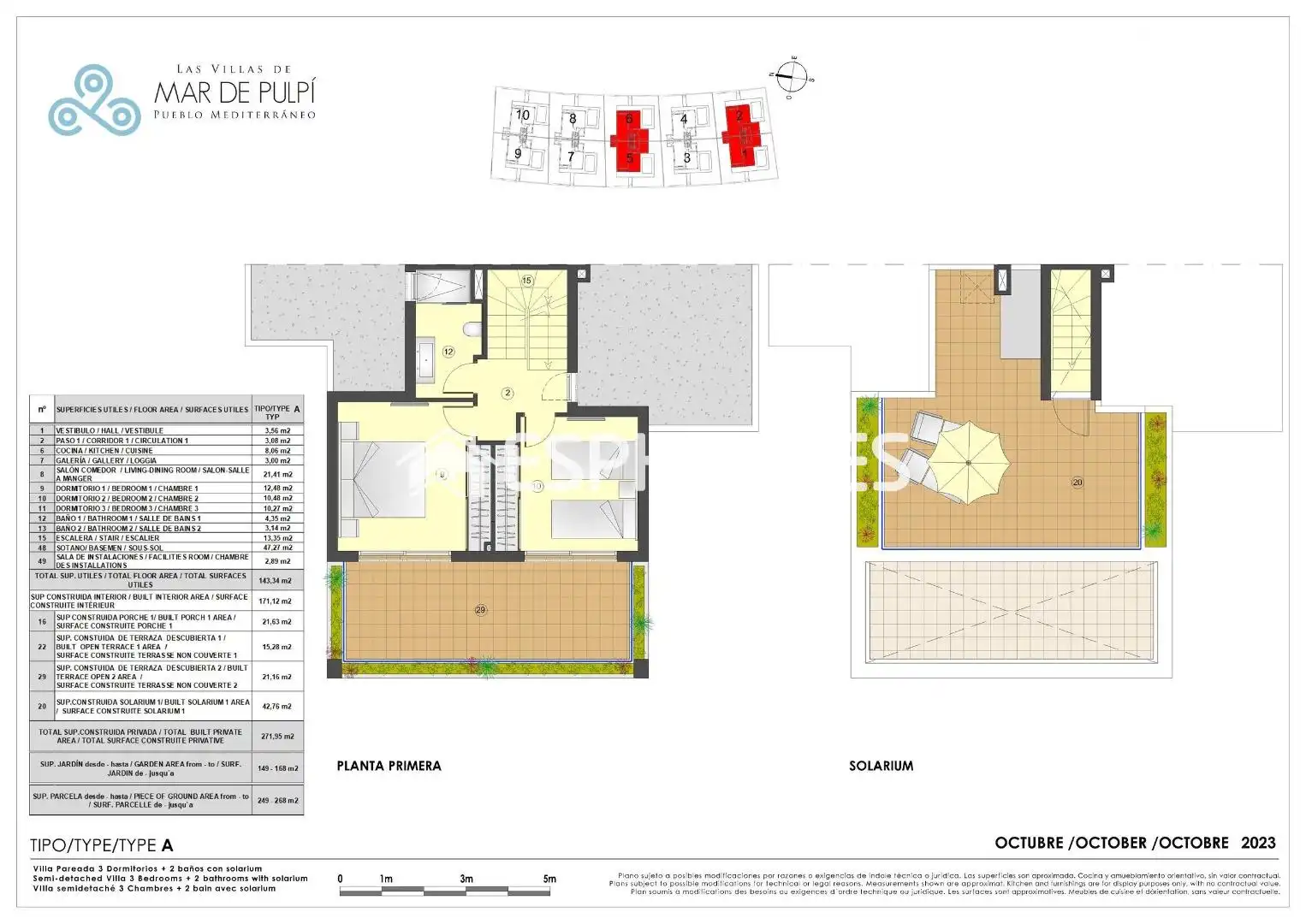 Maison mitoyenne avec terrasse à vendre à San Juan de los Terreros, imagen 13
