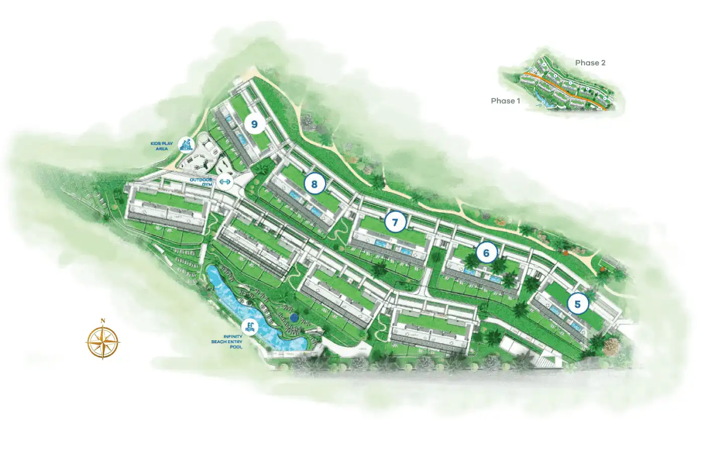 Neubau-Apartment mit Pool zum Verkauf in La Alcaidesa, imagen 6