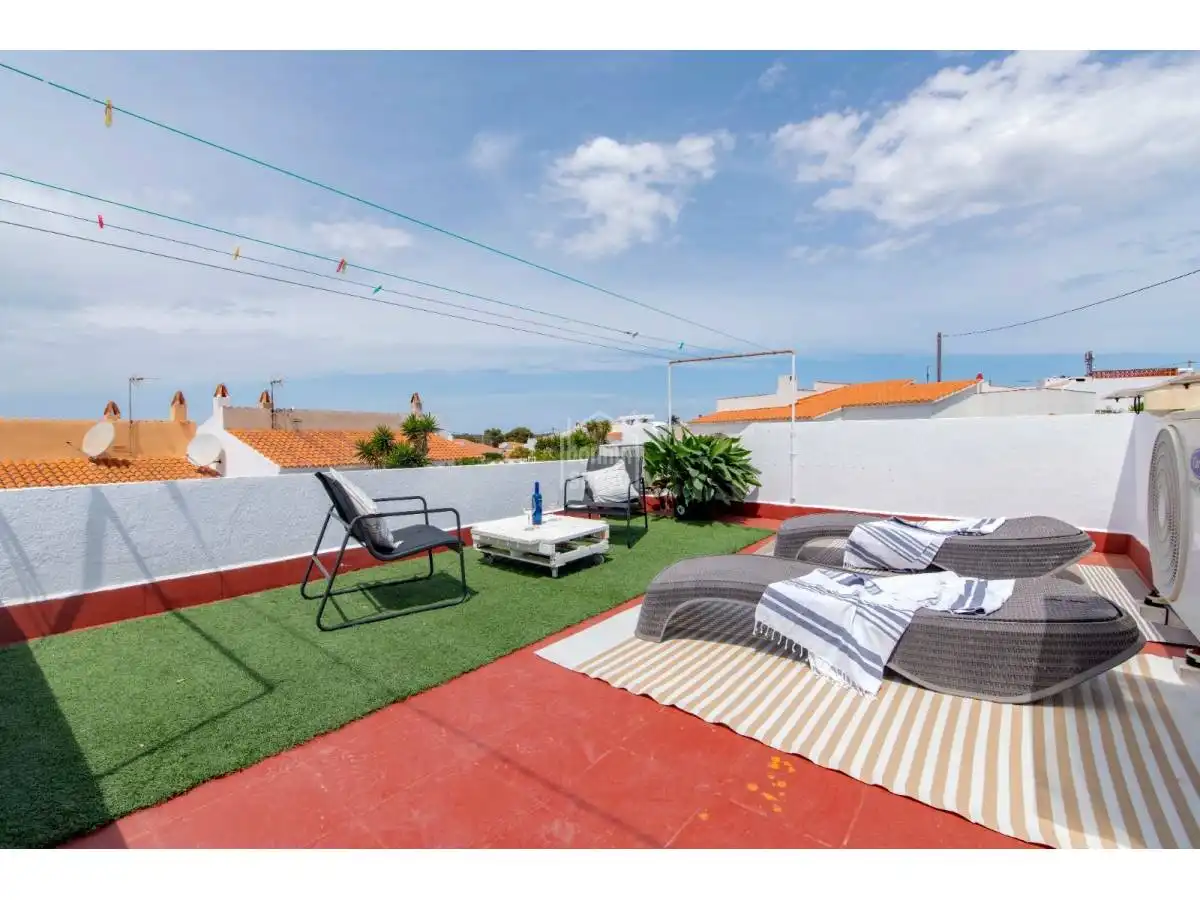 Terrassa de Casa o xalet en venda en Alaior amb Jardí privat, Terrassa i Piscina