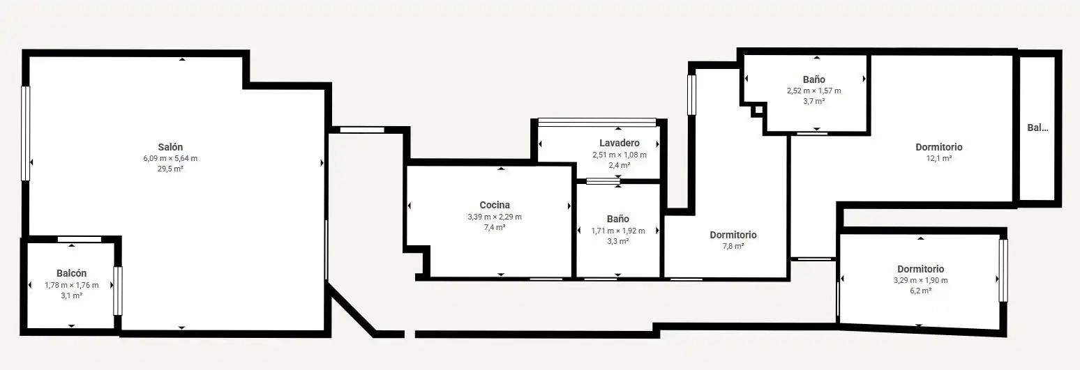 Piso en venta en Picassent con Aire acondicionado, Calefacción y Parquet