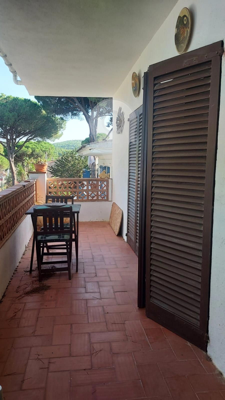 Terrassa de Casa o xalet en venda en L'Escala amb Jardí privat, Terrassa i Moblat