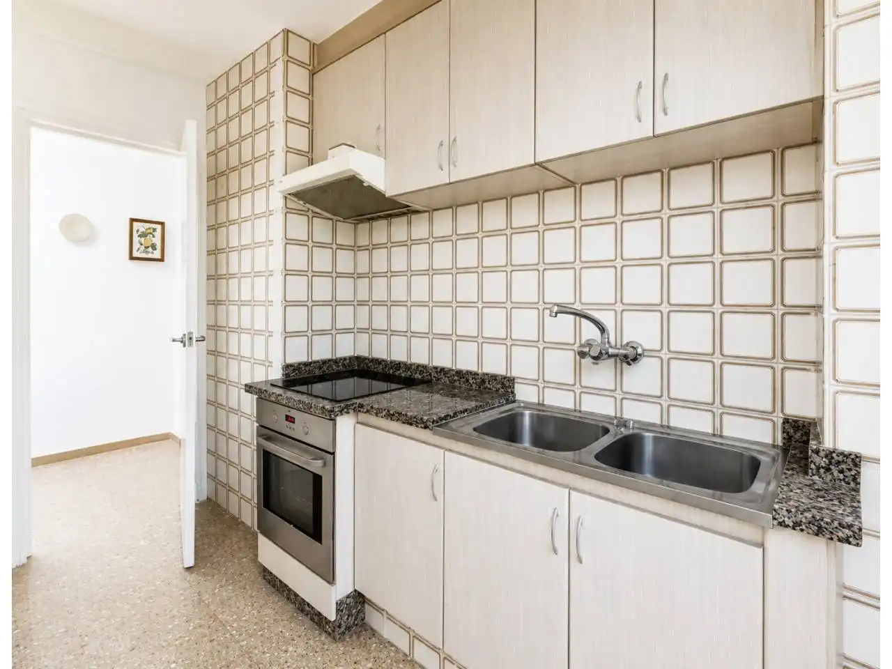 Cocina de Piso de alquiler en Alcoy / Alcoi con Aire acondicionado y Balcón