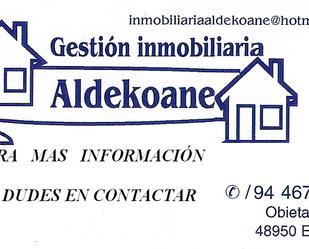 Premises for sale in Erandio  with Furnished