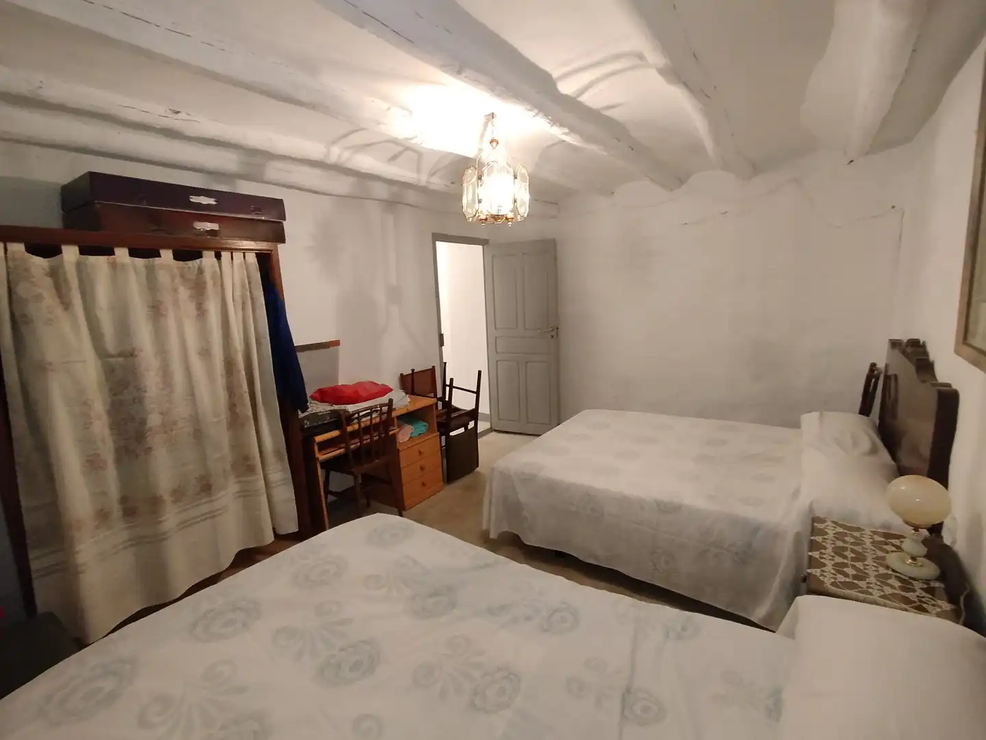 Bedroom of Country homes for sale in Peralta de Calasanz  with Heating, Terrace and Storage room