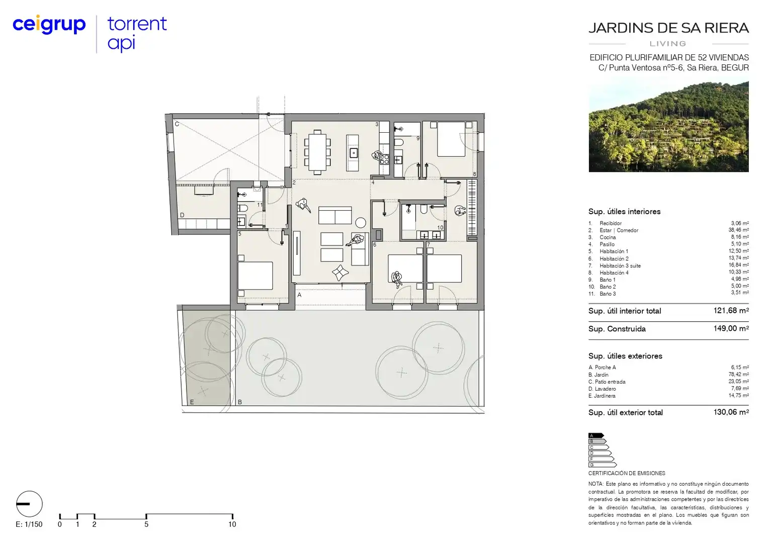 Appartement avec terrasse à vendre à Sa Riera - Sa Fontansa, imagen 32