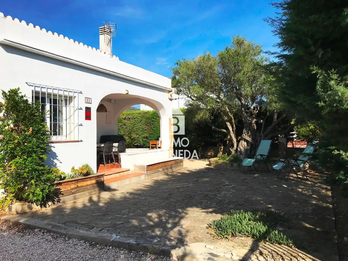 Jardí de Casa o xalet en venda en Roses amb Aire condicionat, Terrassa i Traster