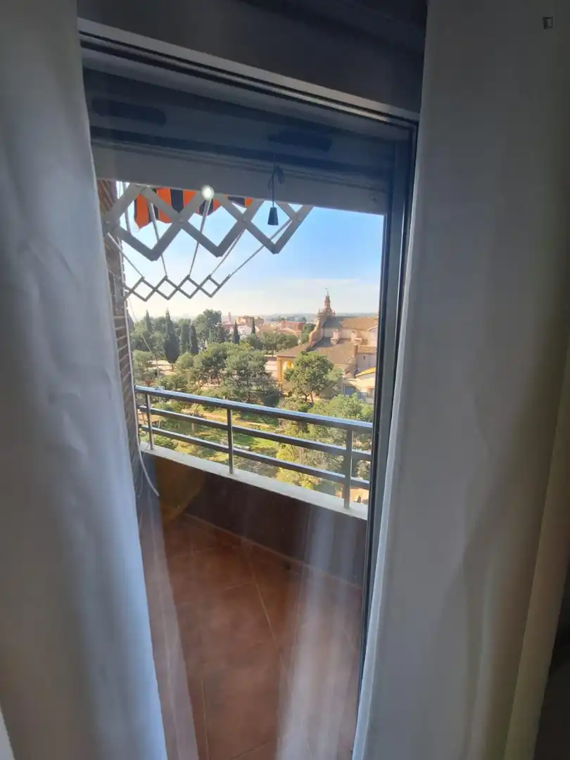 Terraza de Apartamento de alquiler en Moncada con Amueblado, Horno y Lavadora