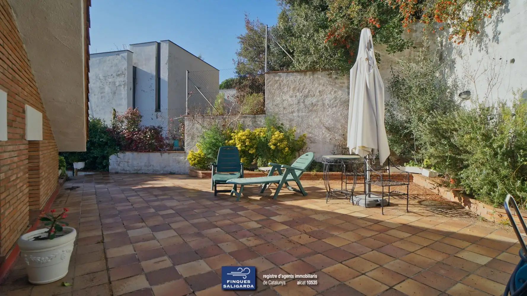 Terraza de Casa o chalet en venta en L'Ametlla del Vallès con Calefacción, Terraza y Trastero