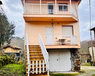 Exterior view of House or chalet for sale in Quintela de Leirado  with Terrace, Furnished and Oven