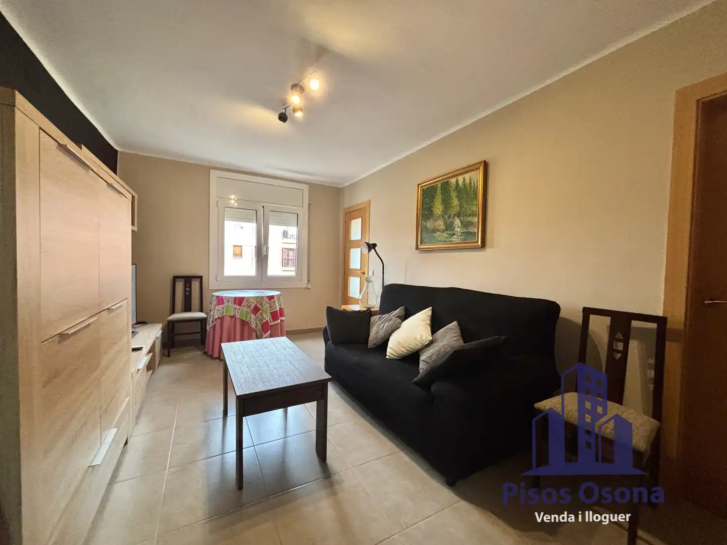 Sala de estar de Piso en venta en Vic
