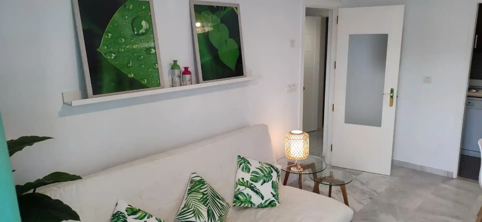 Sala de estar de Piso de alquiler en Rota con Trastero, Amueblado y Horno