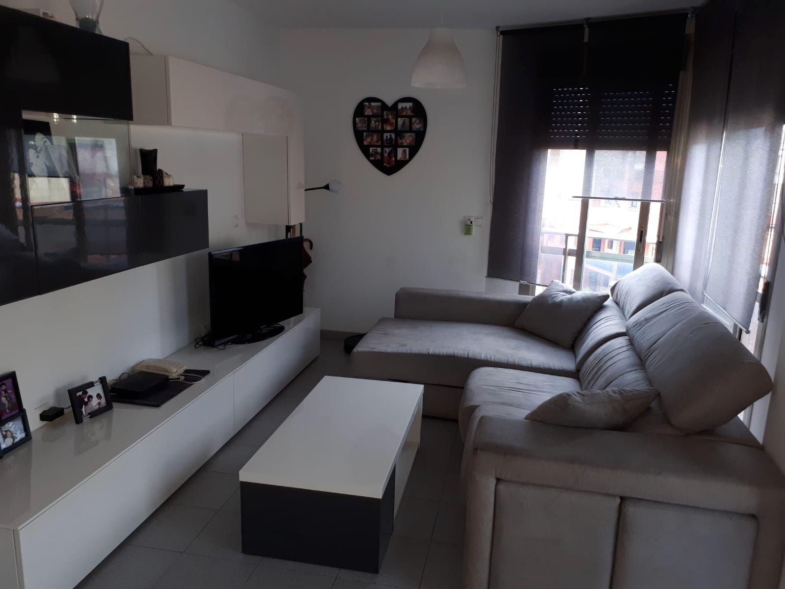Sala d'estar de Pis de lloguer en Vinaròs amb Calefacció, Moblat i Forn