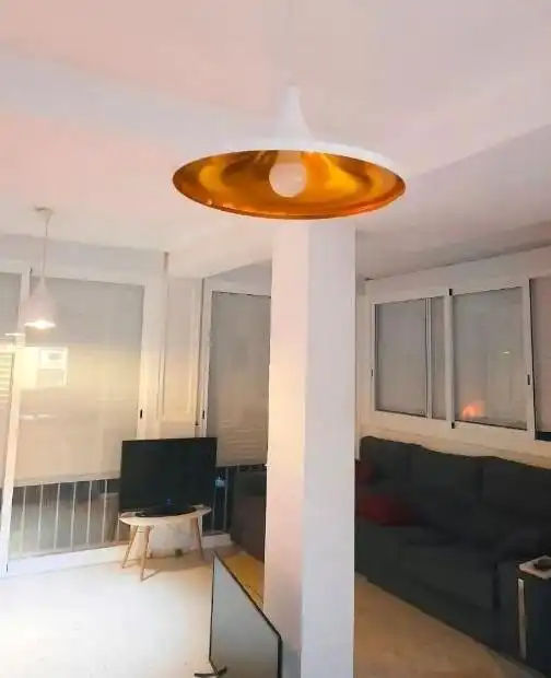 Sala d'estar de Apartament en venda en Benidorm amb Aire condicionat, Moblat i Balcó