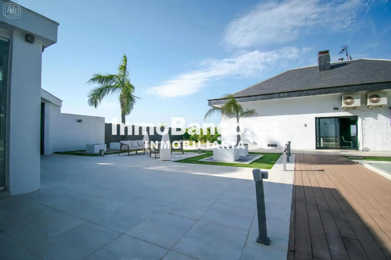 Terraza de Casa o chalet en venta en Chiva con Jardín privado, Terraza y Piscina