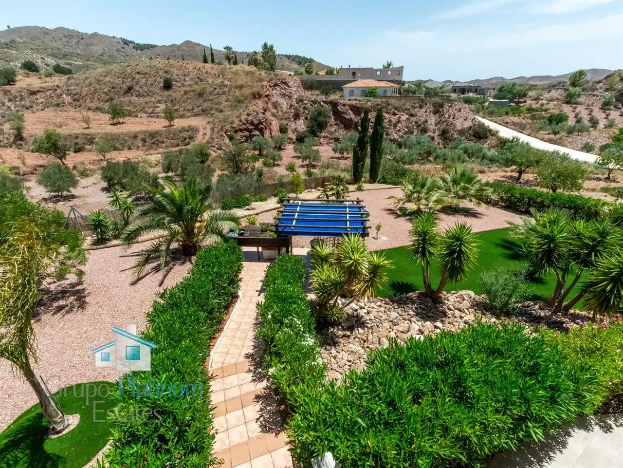 Jardí de Casa o xalet en venda en Albox amb Aire condicionat, Jardí privat i Traster
