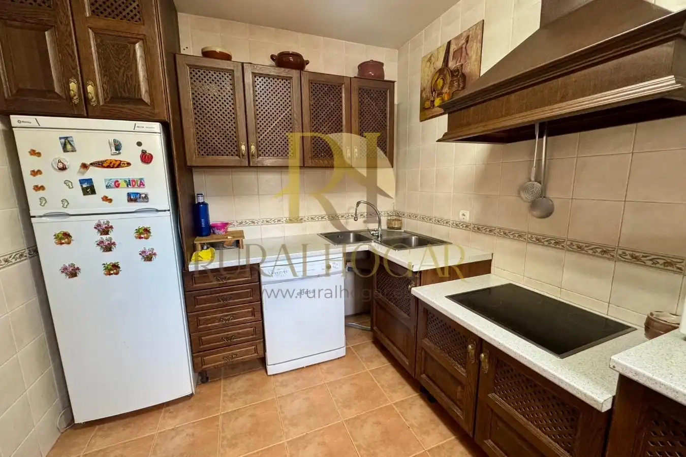 Kitchen of Houses for sale in Molina de Aragón  with Private garden, Parquet flooring and Storage room
