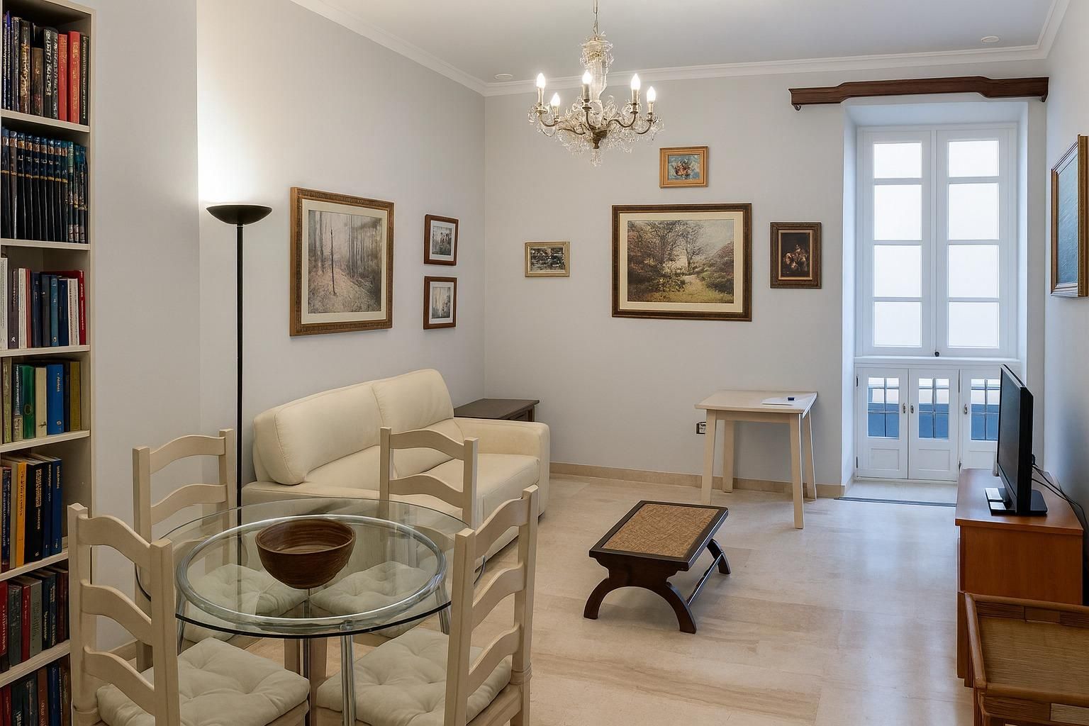 Living room of Flat for sale in  Cádiz Capital