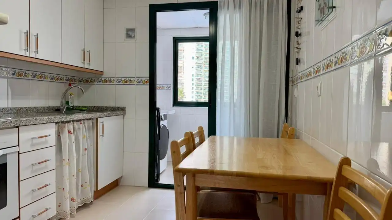 Kitchen of Apartments for rent in Villajoyosa / La Vila Joiosa  with Heating