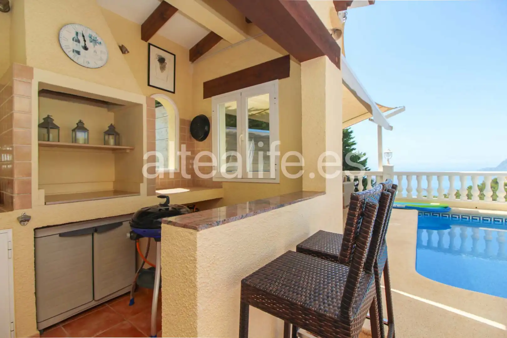 Terrace of Houses for sale in Altea  with Air Conditioner, Heating and Private garden