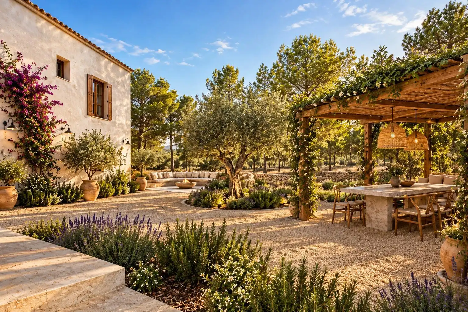 Terrasse von Country house zum Verkauf in Monóvar  / Monòver mit Privatgarten und Schwimmbad