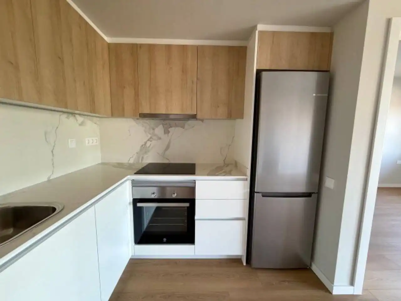 Kitchen of Flat for rent in Terrassa  with Air Conditioner, Heating and Parquet flooring