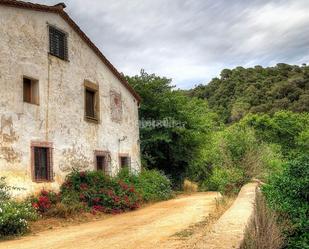 Vista exterior de Finca rústica en venda en Pineda de Mar amb Terrassa i Traster