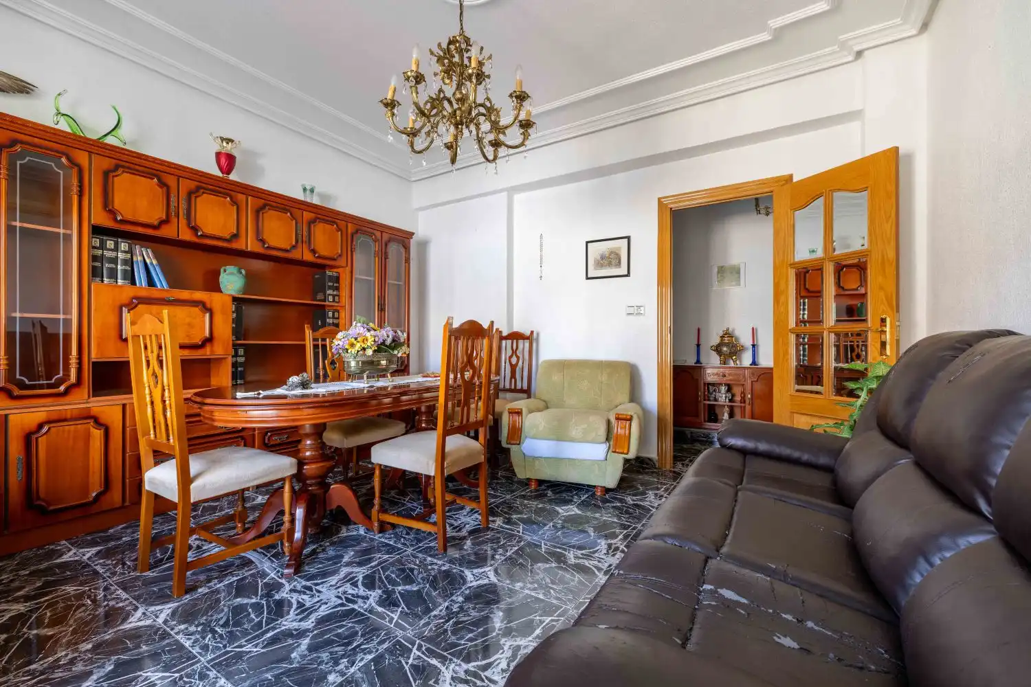 Wohnzimmer von Wohnung zum Verkauf in Murcia mit Klimaanlage, Terrasse und Abstellraum