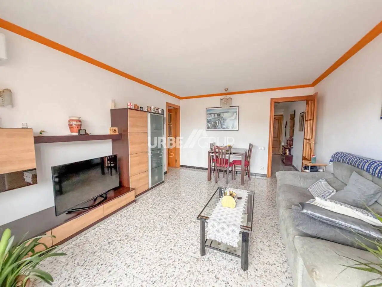 Sala de estar de Piso en venta en Terrassa con Aire acondicionado, Calefacción y Balcón