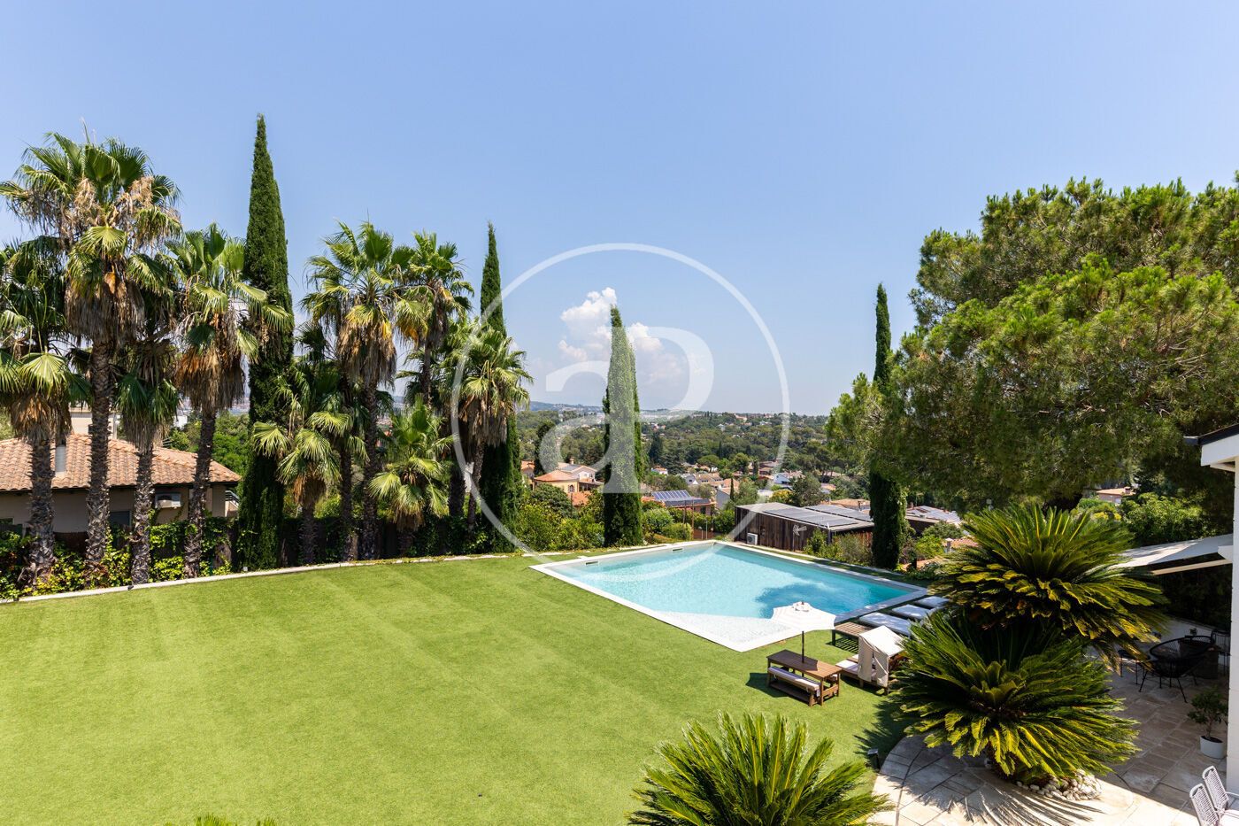 Garden of House or chalet for sale in Sant Cugat del Vallès  with Air Conditioner, Heating and Private garden