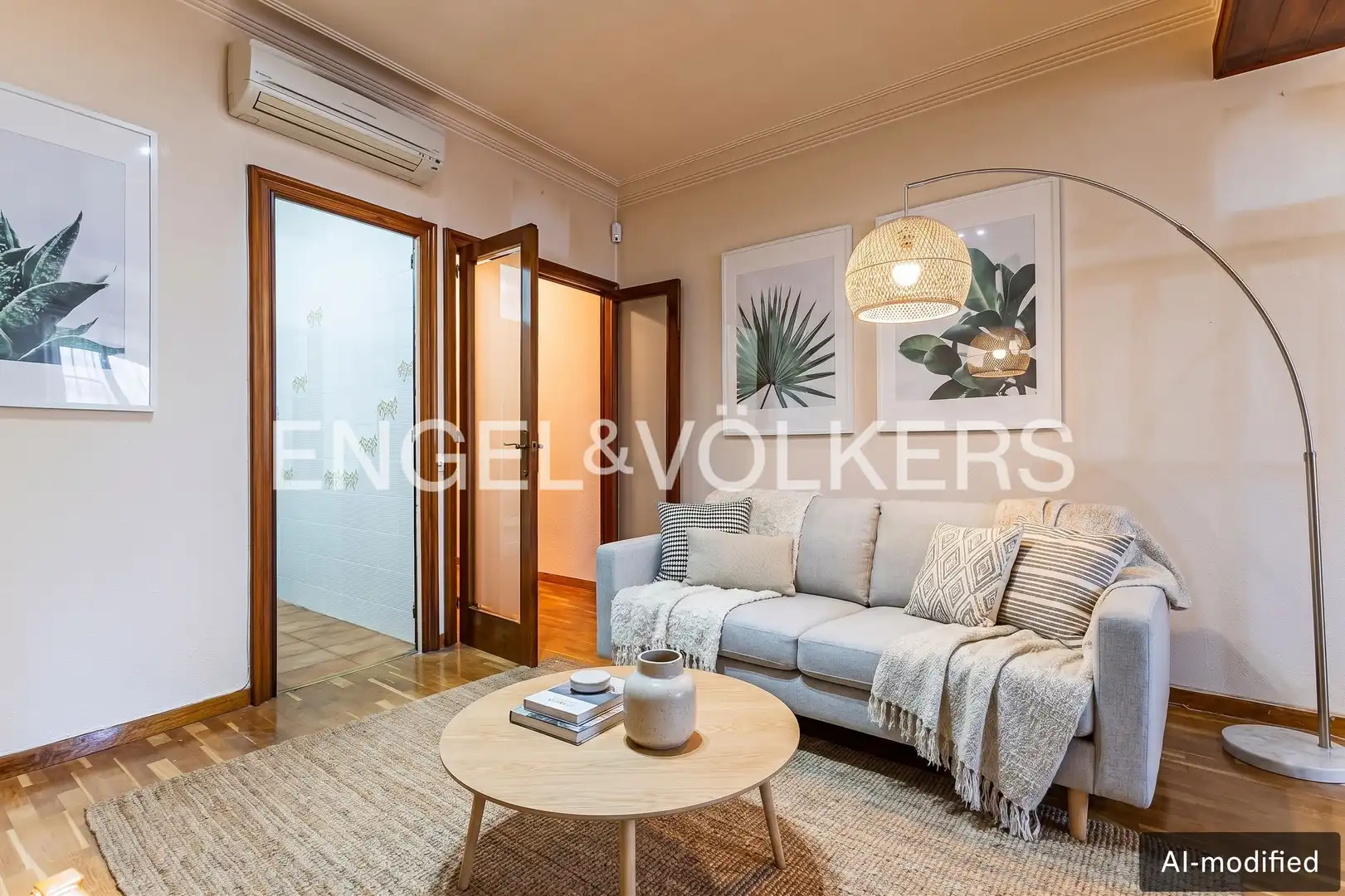 Sala d'estar de Pis en venda en Gràcia