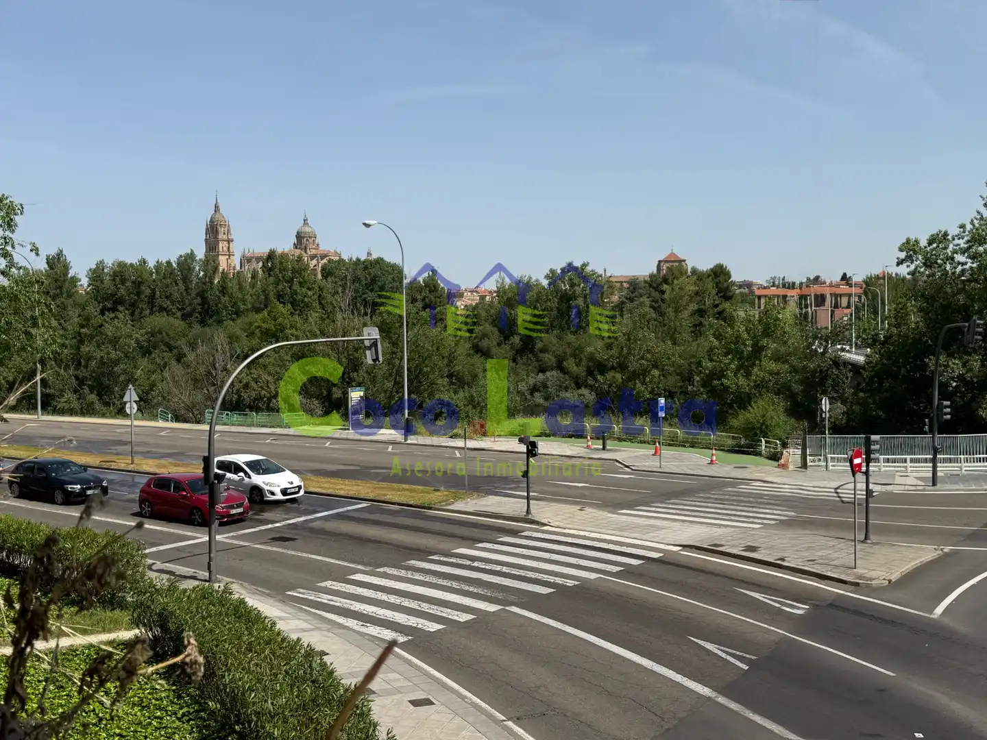 Außenansicht von Wohnung zum Verkauf in Salamanca mit Heizung, Parkett und Balkon