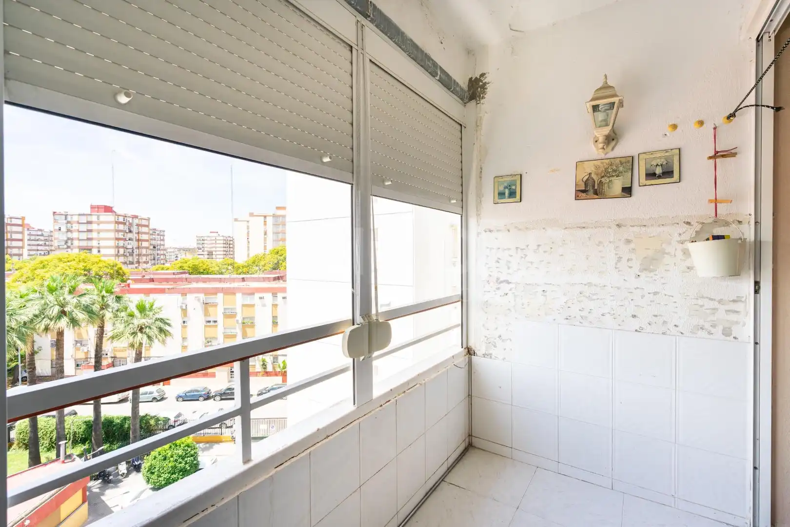 Bedroom of Flat for sale in Sevilla  with Balcony