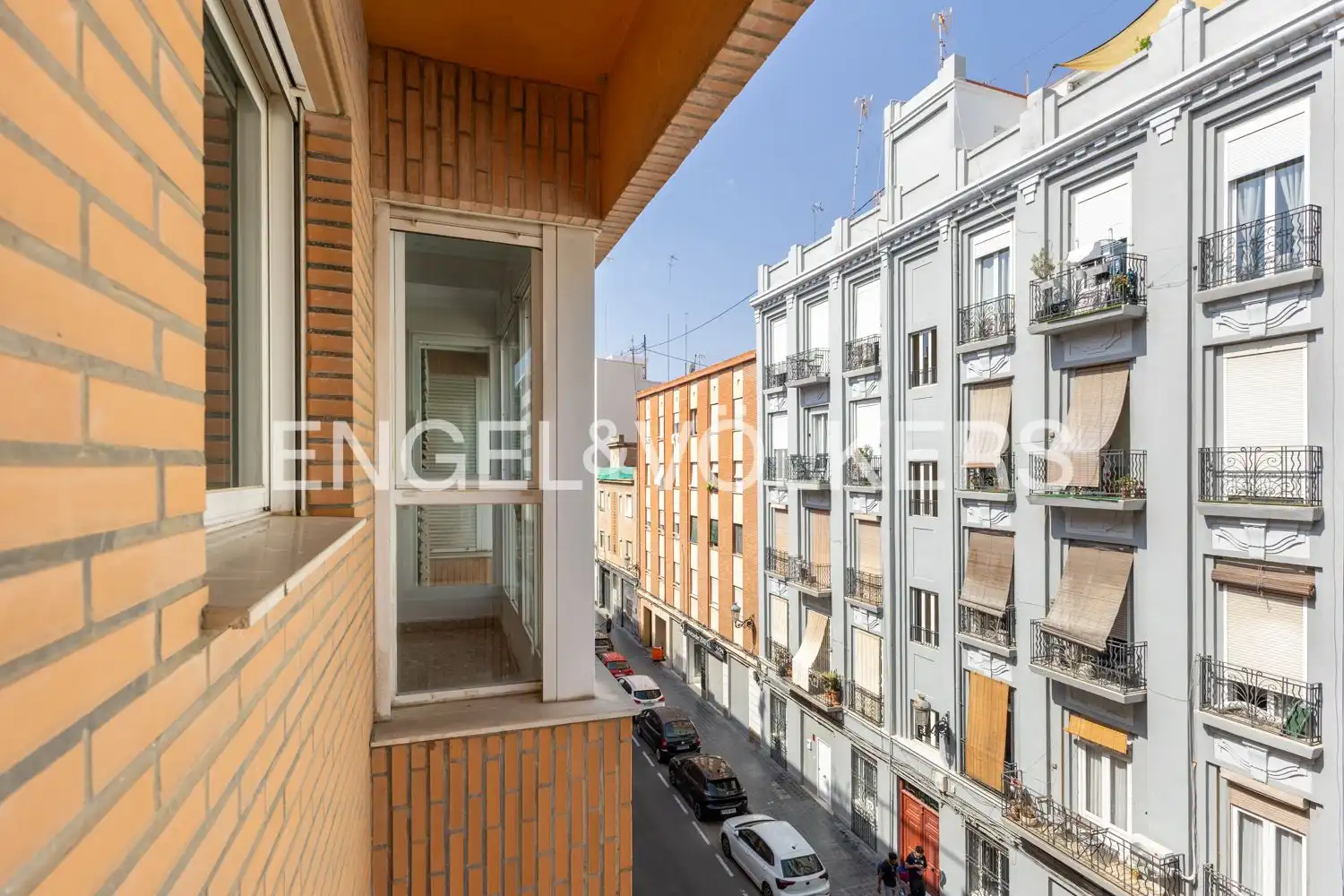 Vista exterior de Piso de alquiler en Valencia con Calefacción