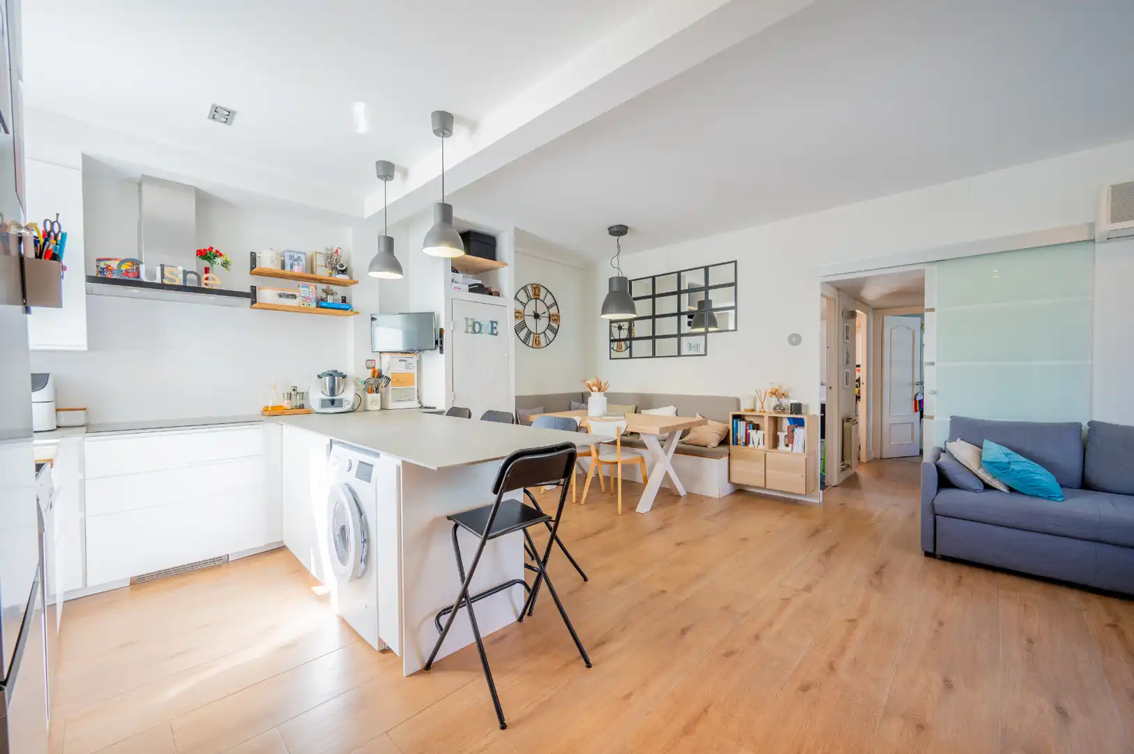 Cocina de Piso en venta en Barcelona con Aire acondicionado, Calefacción y Parquet