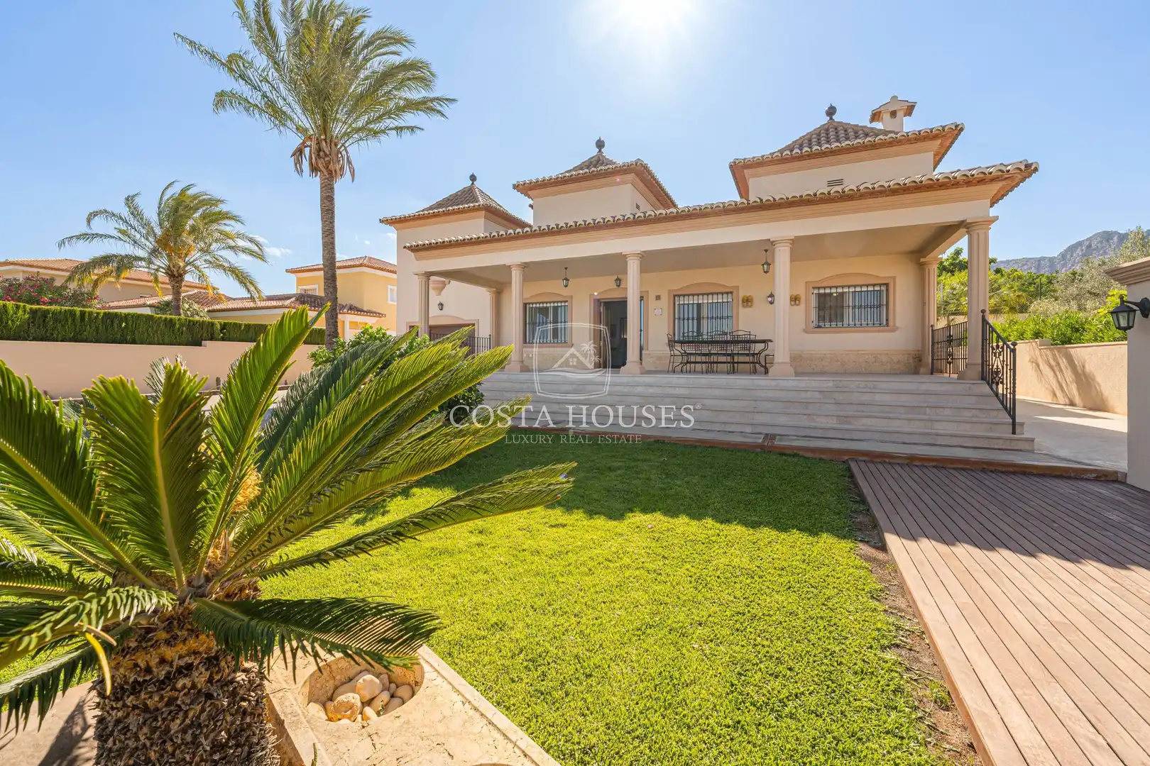 Exterior view of Houses for sale in Beniarbeig  with Air Conditioner, Heating and Private garden