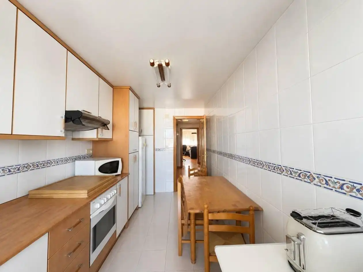 Cocina de Apartamento en venta en Alicante / Alacant con Aire acondicionado, Calefacción y Trastero