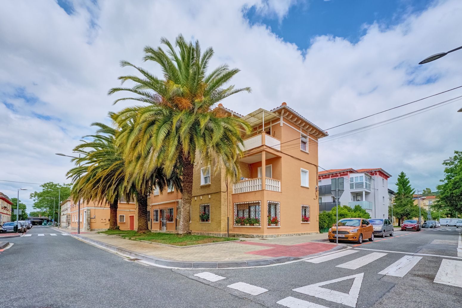 Exterior view of Flat for sale in  Pamplona / Iruña  with Heating and Private garden