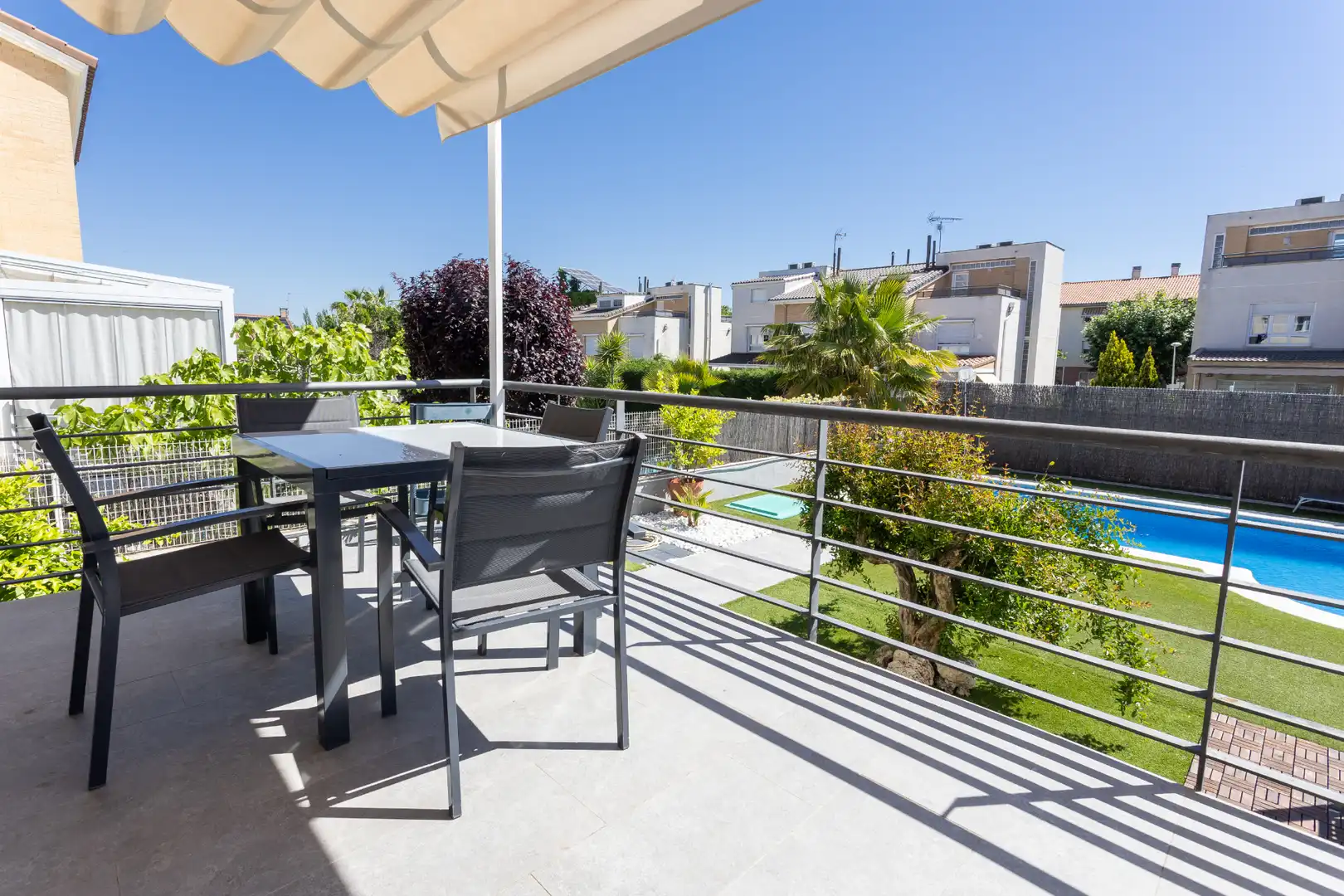 Terrace of Houses for sale in Villanueva de la Cañada  with Air Conditioner, Heating and Private garden