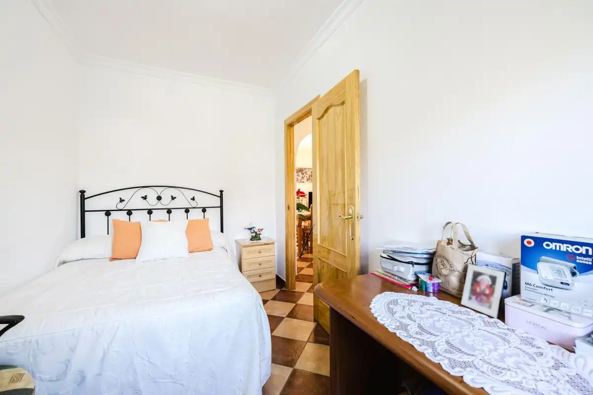 Bedroom of Houses for sale in Alcaucín  with Heating, Private garden and Furnished