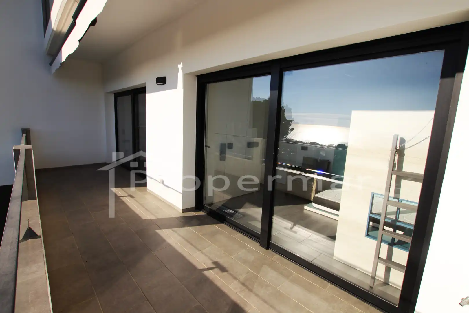 Terrace of Detached homes for sale in Caldes d'Estrac  with Air Conditioner, Heating and Private garden