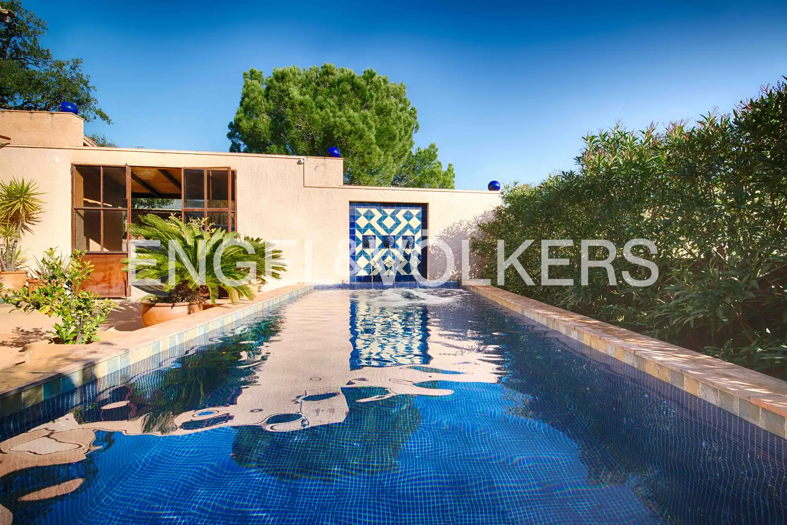 Swimming pool of Detached homes for sale in Cantallops  with Private garden, Terrace and Swimming Pool