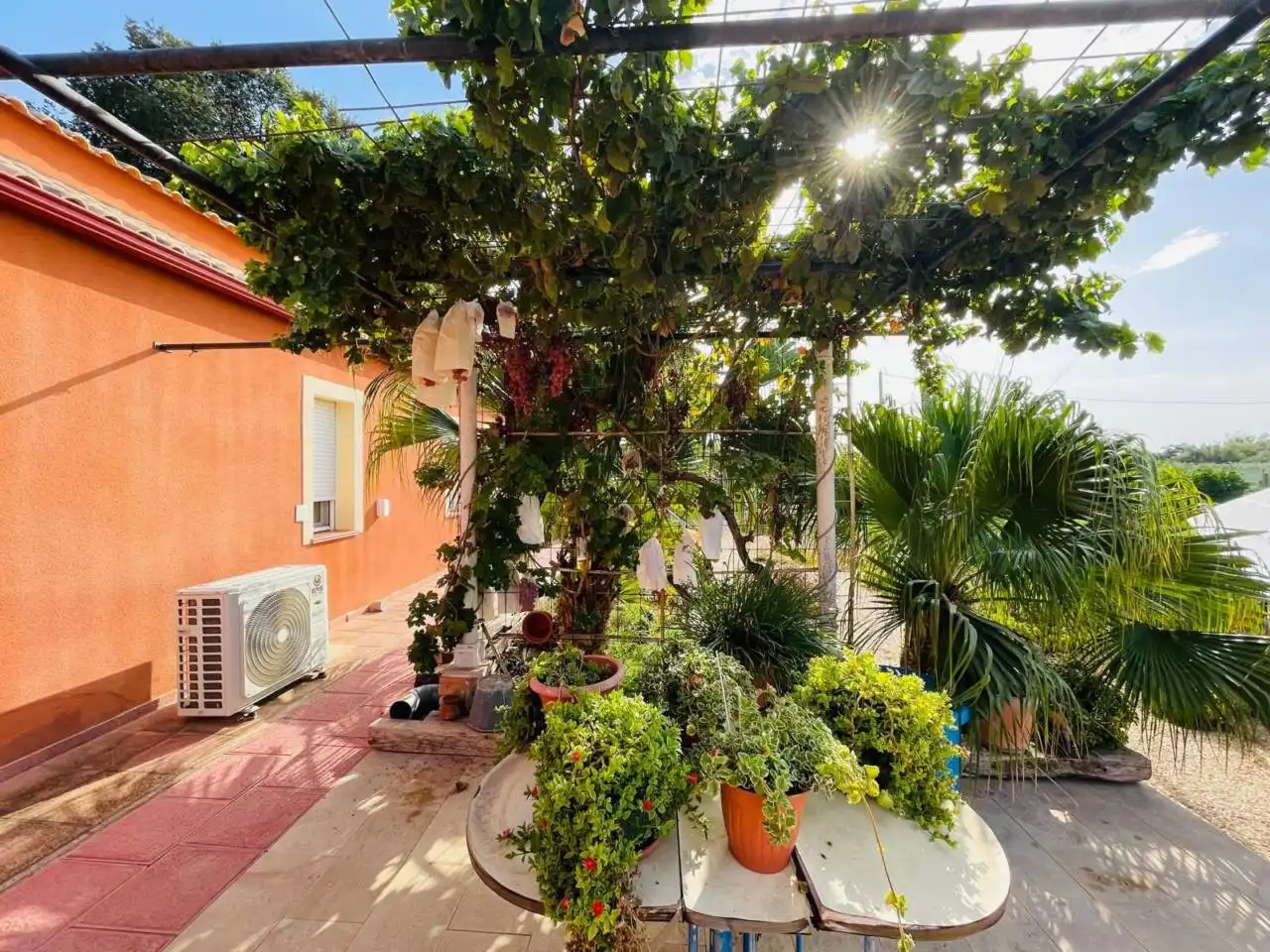 Terrassa de Casa o xalet en venda en Murcia amb Aire condicionat, Calefacció i Jardí privat