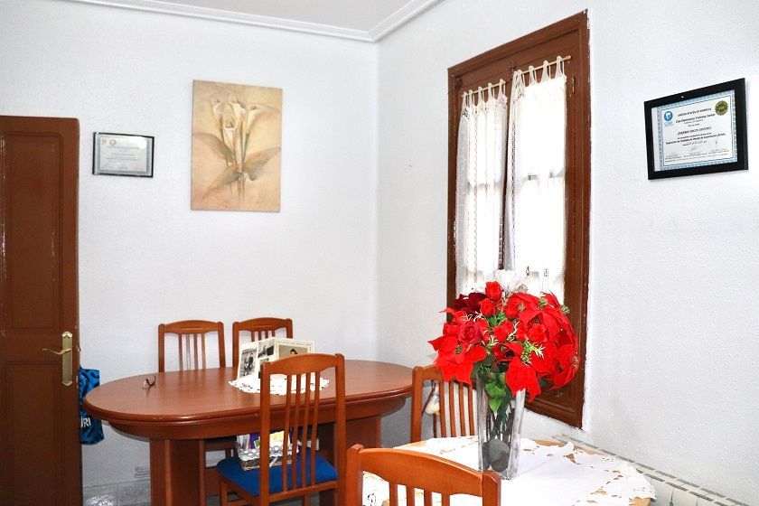 Dining room of Flat for sale in Barakaldo   with Heating, Private garden and Parquet flooring