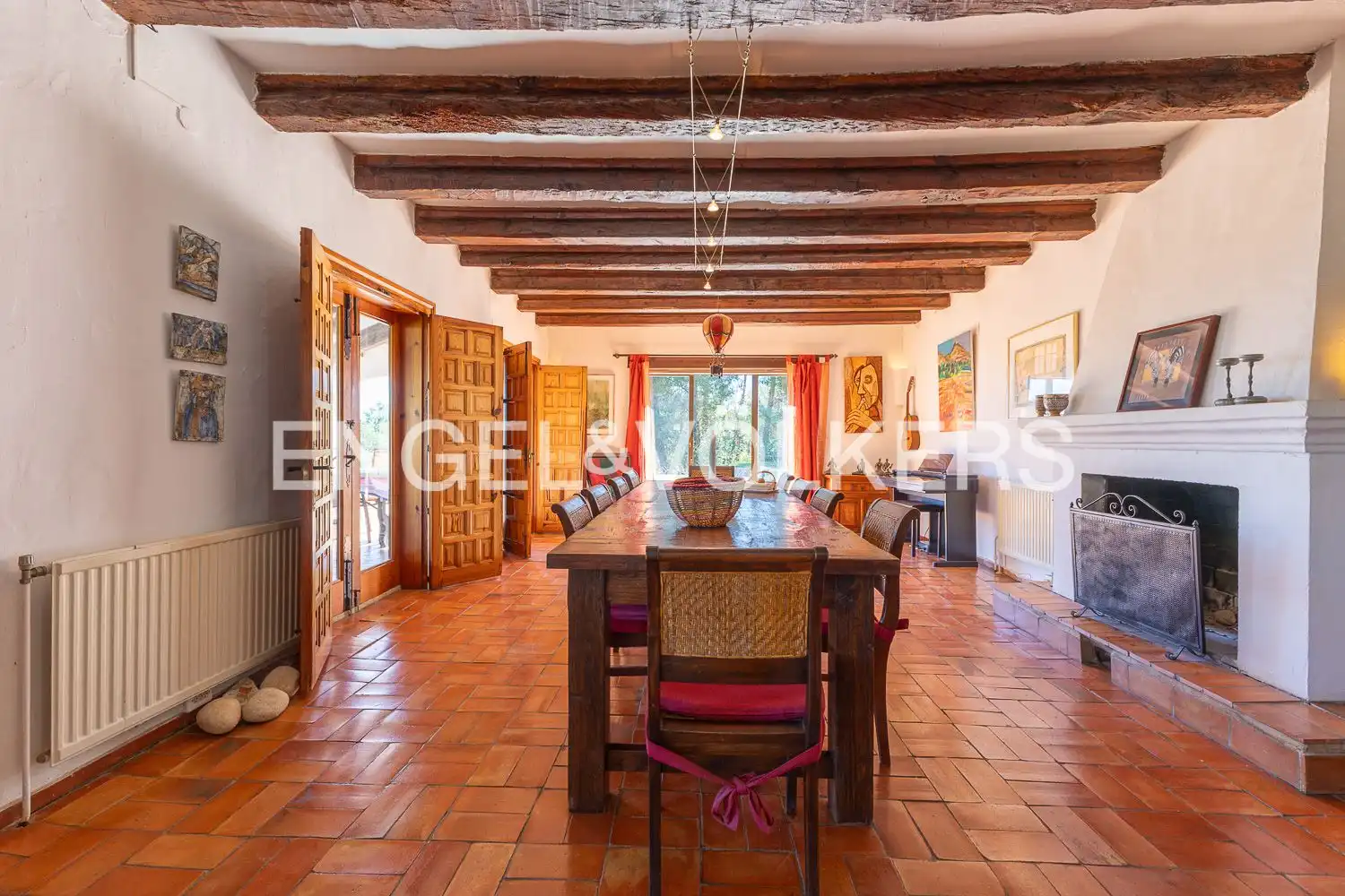 Dining room of Houses for sale in Jávea / Xàbia  with Air Conditioner, Heating and Private garden