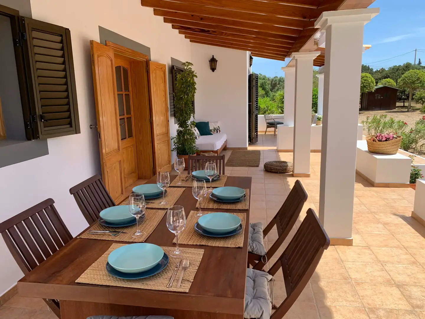 Terrassa de Casa o xalet en venda en Formentera amb Aire condicionat, Calefacció i Jardí privat