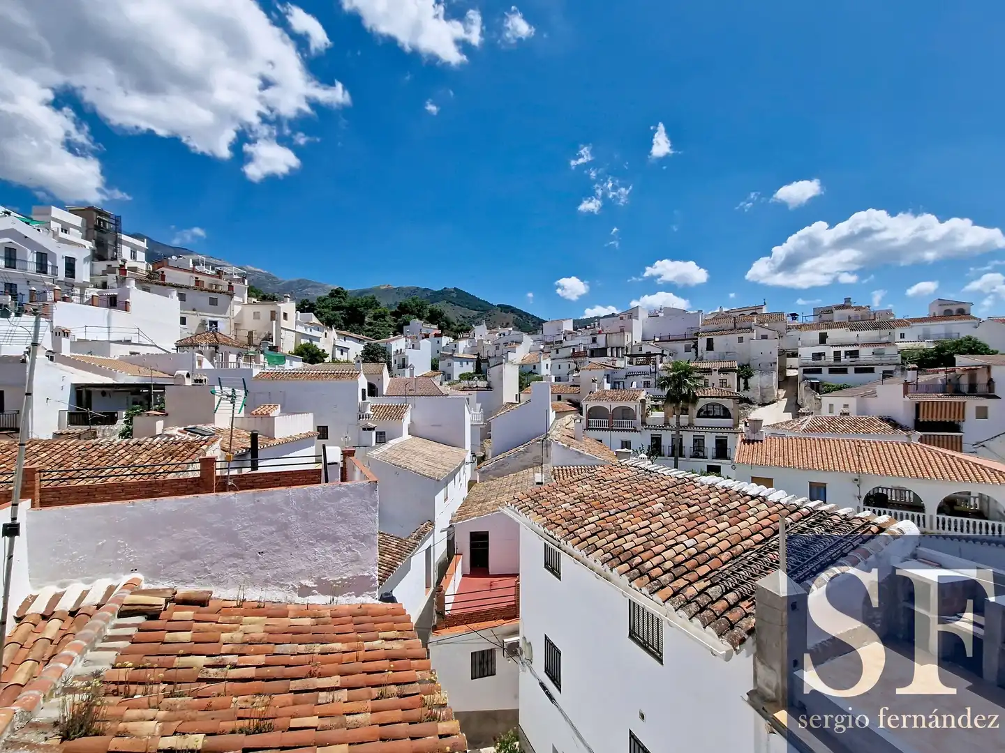 Vista exterior de Casa adosada en venta en Sedella