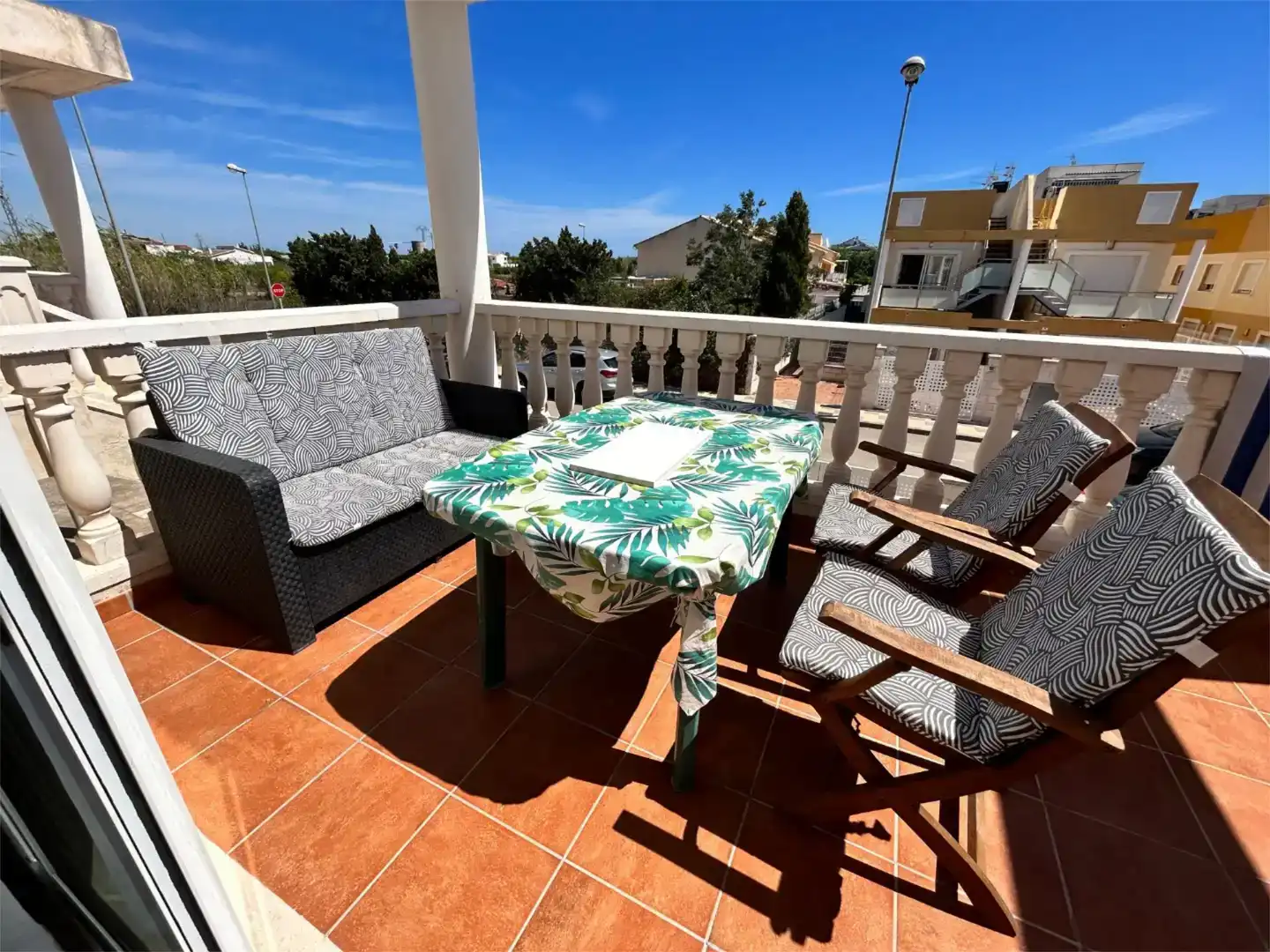 Terrassa de Pis de lloguer en Oliva Playa