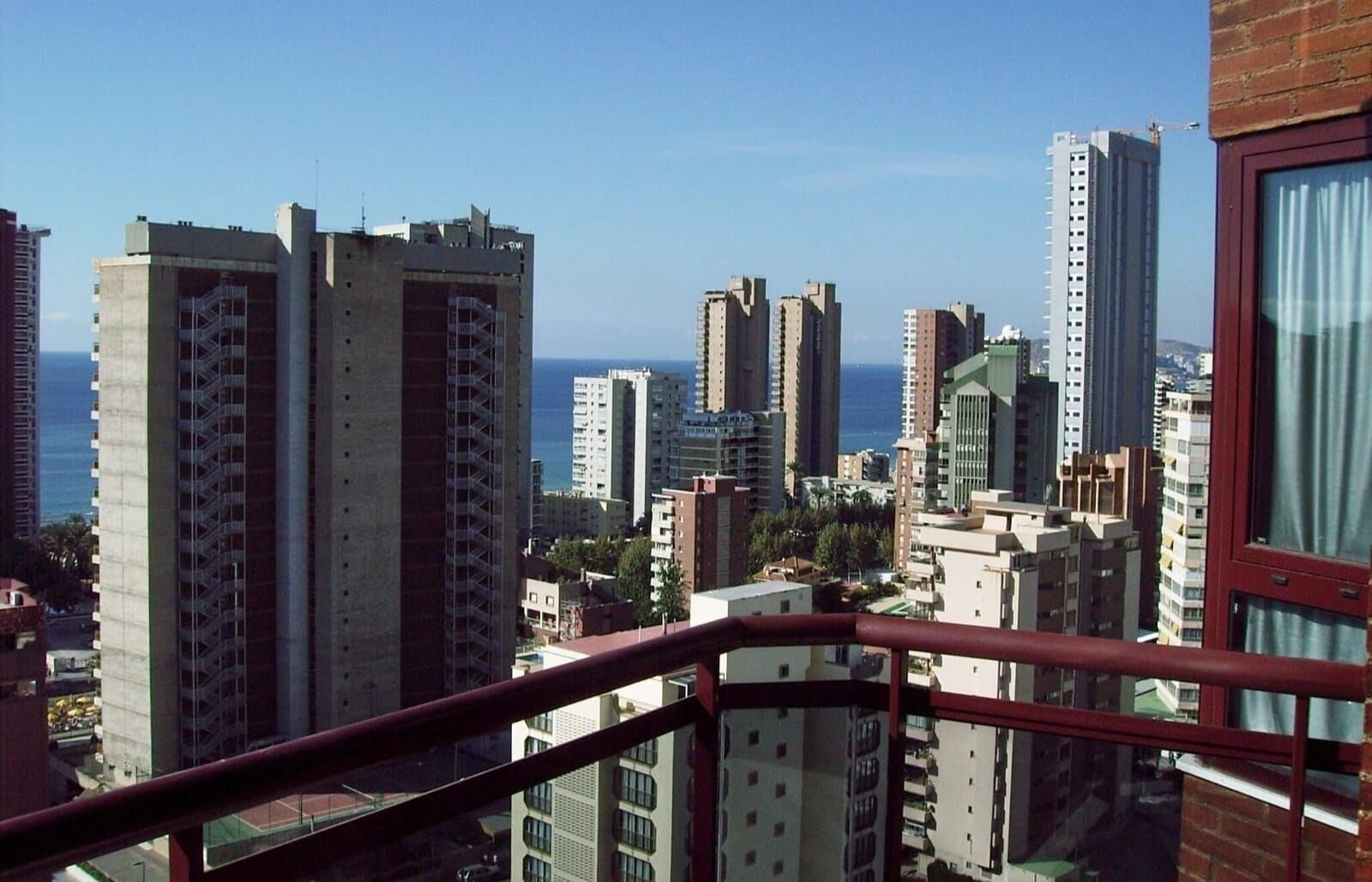 Vista exterior de Apartament en venda en Benidorm amb Aire condicionat, Calefacció i Moblat